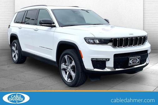 Bright White Clearcoat 2024 Jeep Grand Cherokee L Limited