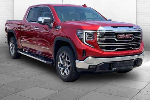 Volcanic Red 2026 GMC Sierra 1500 SLT