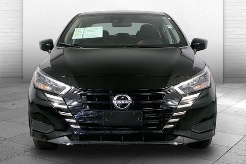 Black 2025 Nissan Versa 1.6 SV