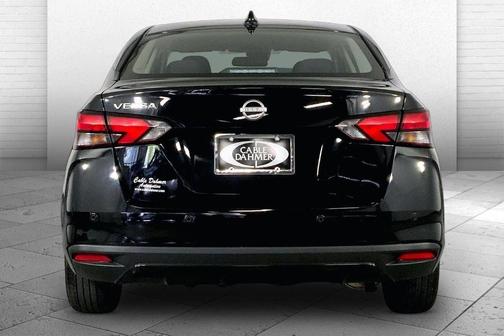 Black 2025 Nissan Versa 1.6 SV