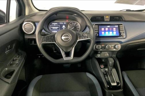 Black 2025 Nissan Versa 1.6 SV
