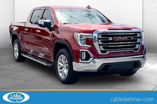 Cayenne Red Tintcoat 2021 GMC Sierra 1500 SLT