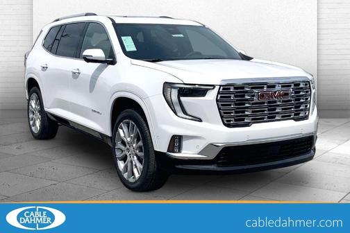 Summit White 2026 GMC Acadia Denali