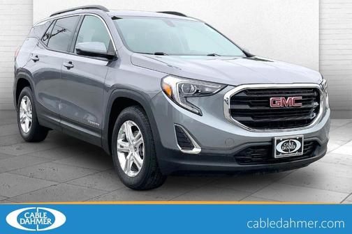 Satin Steel Metallic 2018 GMC Terrain SLE