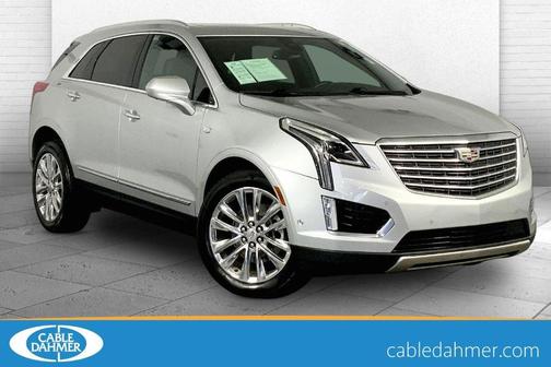 Radiant Silver Metallic 2017 Cadillac XT5 Platinum