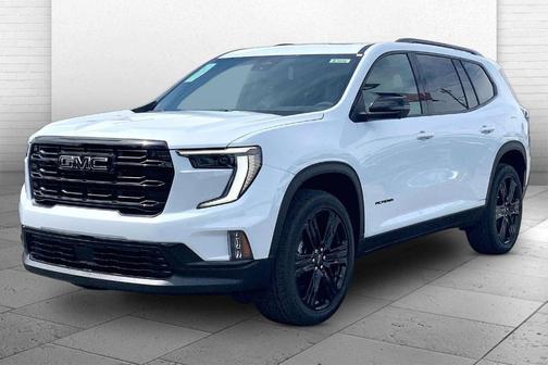 Glacier White 2026 GMC Acadia Elevation
