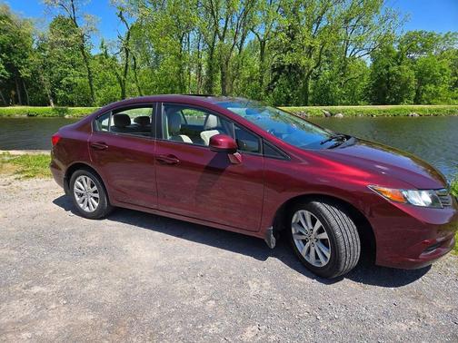 Crimson Pearl II 2012 Honda Civic EX