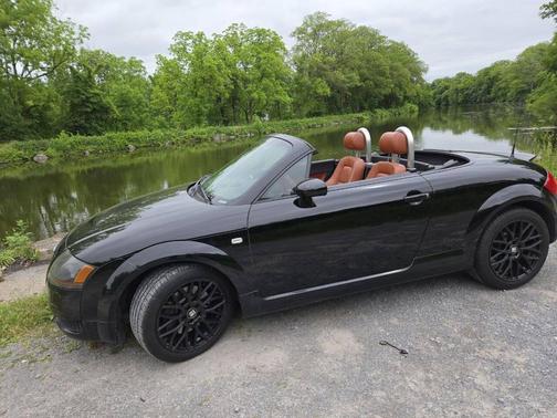Brilliant Black Clearcoat 2003 Audi TT Roadster