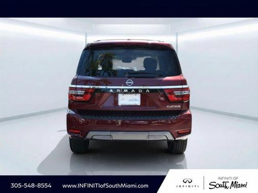 Coulis Red 2024 Nissan Armada Platinum