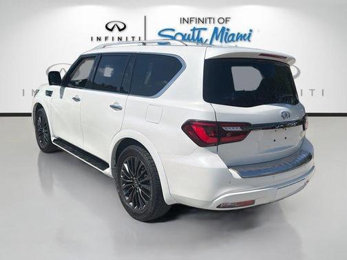 Moonstone White 2023 INFINITI QX80 PREMIUM SELECT