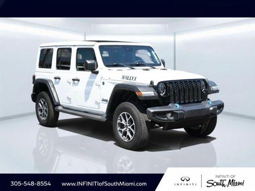 Bright White Clearcoat 2024 Jeep Wrangler 4xe Sport