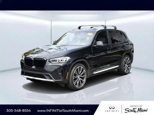 Black Sapphire Metallic 2023 BMW X3 sDrive30i