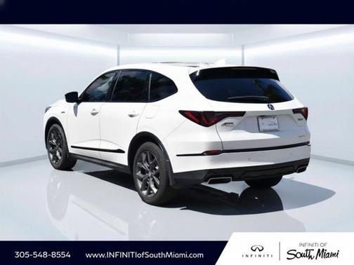 Platinum White Pearl 2023 Acura MDX A-Spec