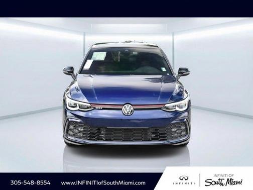 Atlantic Blue  W/Black Roof 2024 Volkswagen Golf GTI 2.0T 380 S