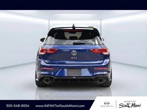 Atlantic Blue  W/Black Roof 2024 Volkswagen Golf GTI 2.0T 380 S