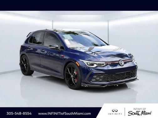 Atlantic Blue  W/Black Roof 2024 Volkswagen Golf GTI 2.0T 380 S