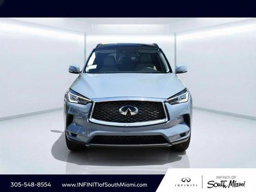 Slate Gray 2025 INFINITI QX50 Luxe