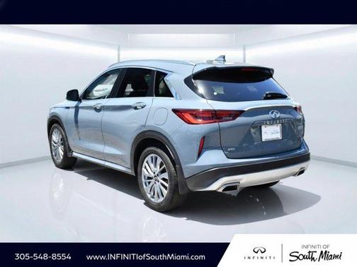Slate Gray 2025 INFINITI QX50 Luxe