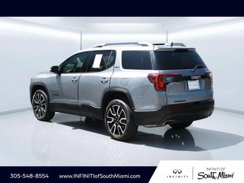 Satin Steel Metallic 2021 GMC Acadia SLT