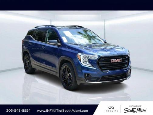 Marine Metallic 2023 GMC Terrain SLT