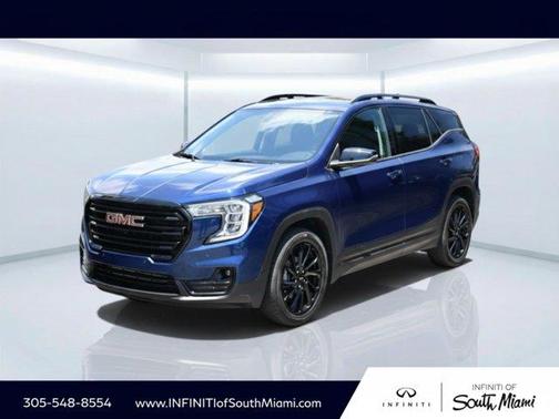 Marine Metallic 2023 GMC Terrain SLT