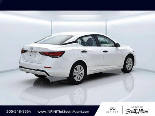 Cloud White 2024 Nissan Sentra S