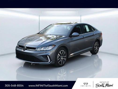 Platinum Gray Metallic 2025 Volkswagen Jetta 1.5T SE
