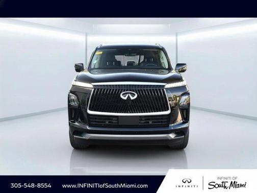 Black Obsidian 2025 INFINITI QX80 PURE