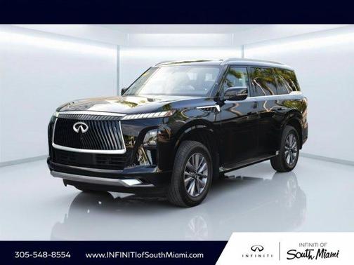 Black Obsidian 2025 INFINITI QX80 PURE