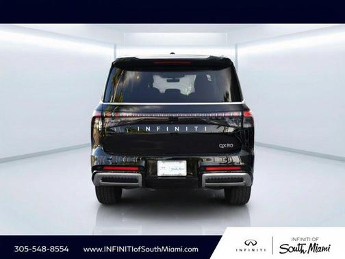 Black Obsidian 2025 INFINITI QX80 PURE