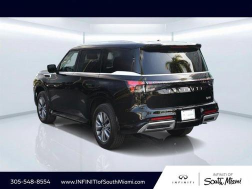 Black Obsidian 2025 INFINITI QX80 PURE