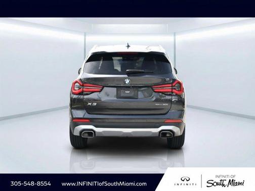 Dark Graphite Metallic 2022 BMW X3 sDrive30i