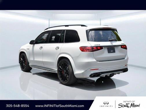 Gray 2025 Mercedes-Benz AMG GLS 63 Base