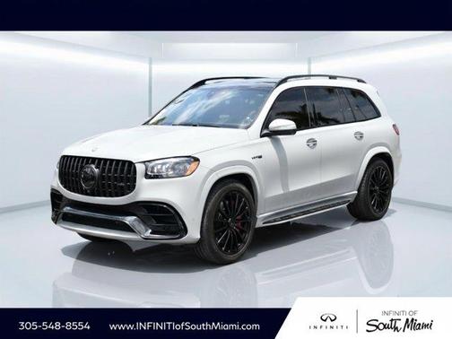 Gray 2025 Mercedes-Benz AMG GLS 63 Base