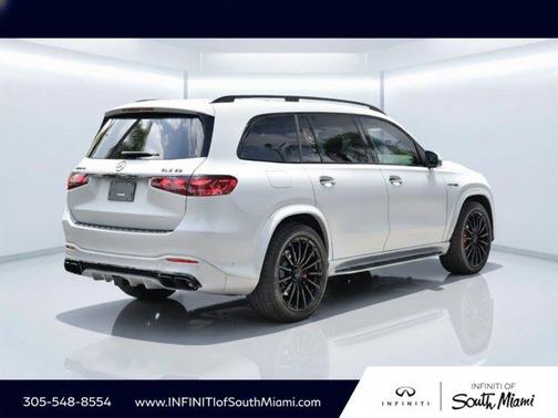 Gray 2025 Mercedes-Benz AMG GLS 63 Base