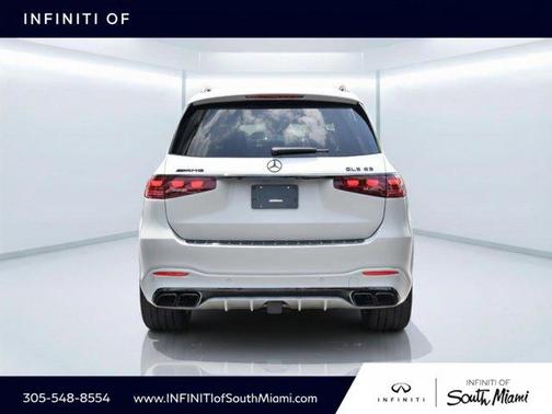 Gray 2025 Mercedes-Benz AMG GLS 63 Base