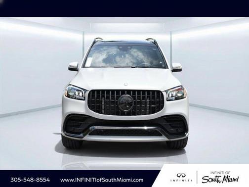 Gray 2025 Mercedes-Benz AMG GLS 63 Base