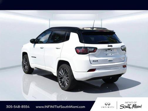 Bright White Clearcoat 2022 Jeep Compass Altitude