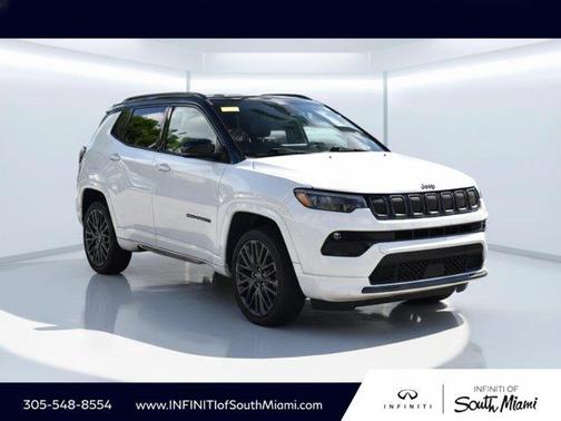Bright White Clearcoat 2022 Jeep Compass Altitude