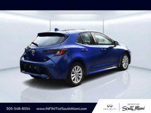 Blue 2023 Toyota Corolla Hatchback SE