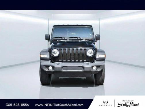 Black Clearcoat 2022 Jeep Wrangler Unlimited Sport Altitude