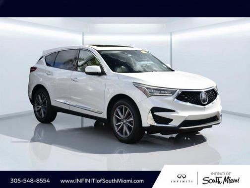 White 2019 Acura RDX Technology Package