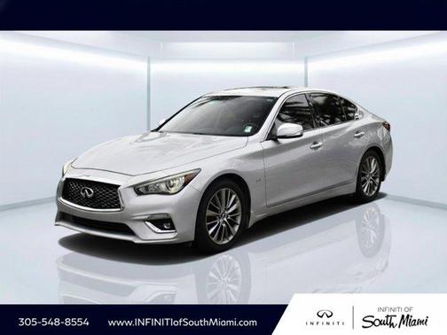 Liquid Platinum 2019 INFINITI Q50 3.0t LUXE
