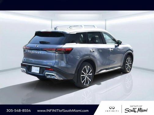 Moonbow Blue 2022 INFINITI QX60 SENSORY
