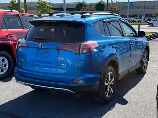 Electric Storm Blue 2018 Toyota RAV4 XLE
