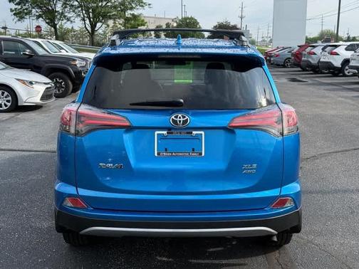Electric Storm Blue 2018 Toyota RAV4 XLE
