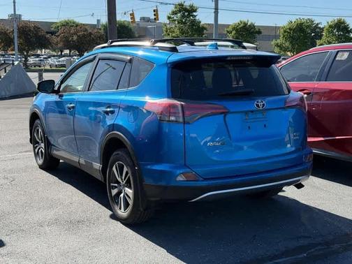 Electric Storm Blue 2018 Toyota RAV4 XLE