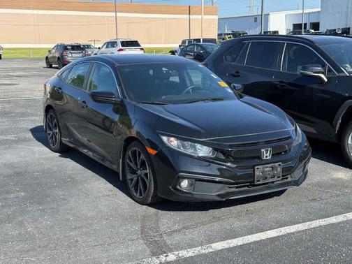 Crystal Black Pearl 2019 Honda Civic Sport