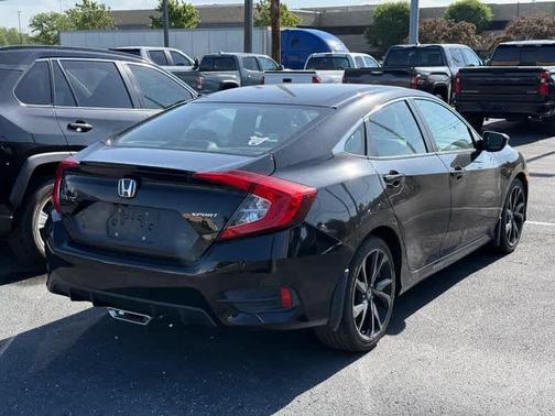 Crystal Black Pearl 2019 Honda Civic Sport