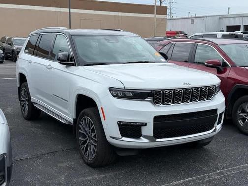 Bright White Clearcoat 2022 Jeep Grand Cherokee L Summit Reserve